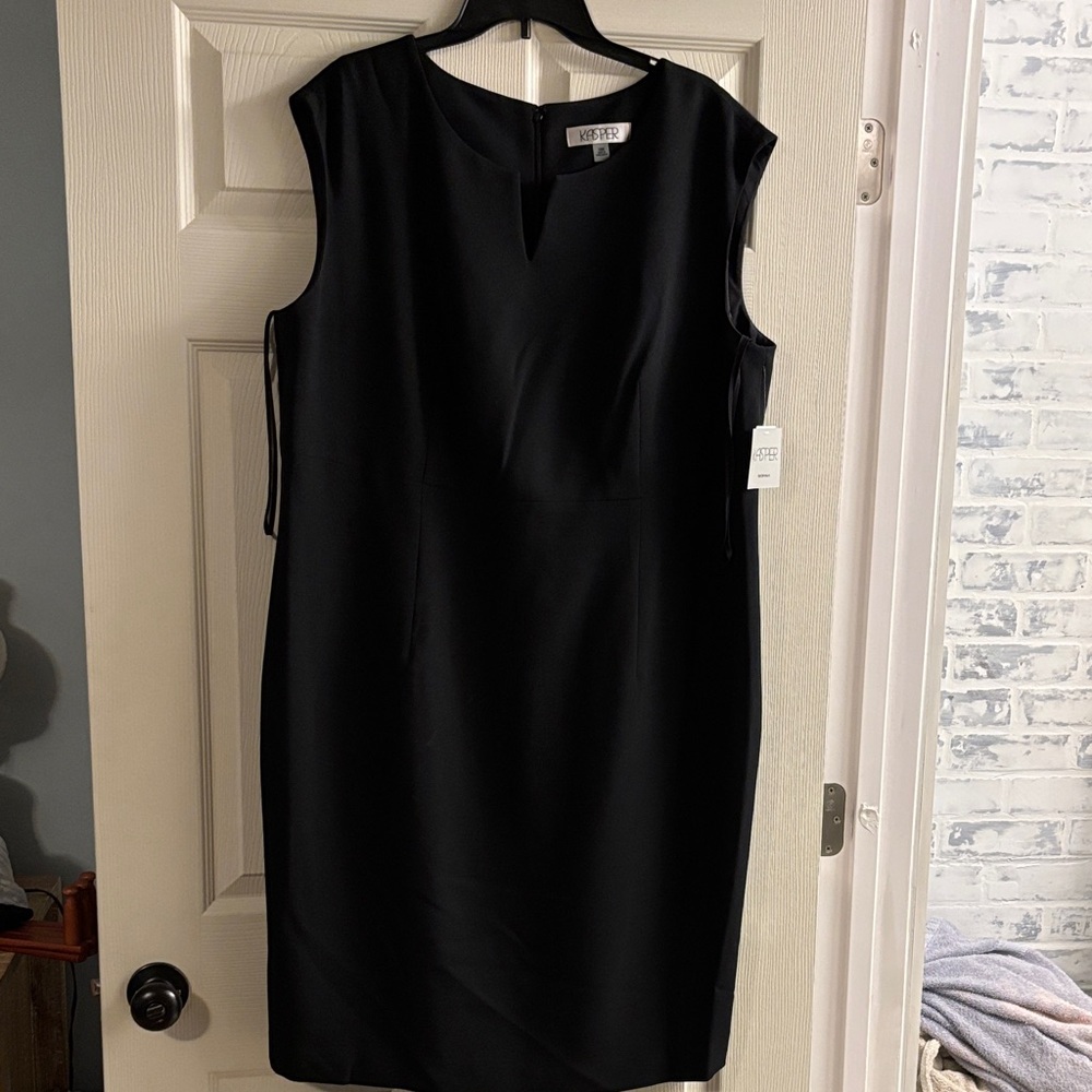 Kasper Classic Black Dress